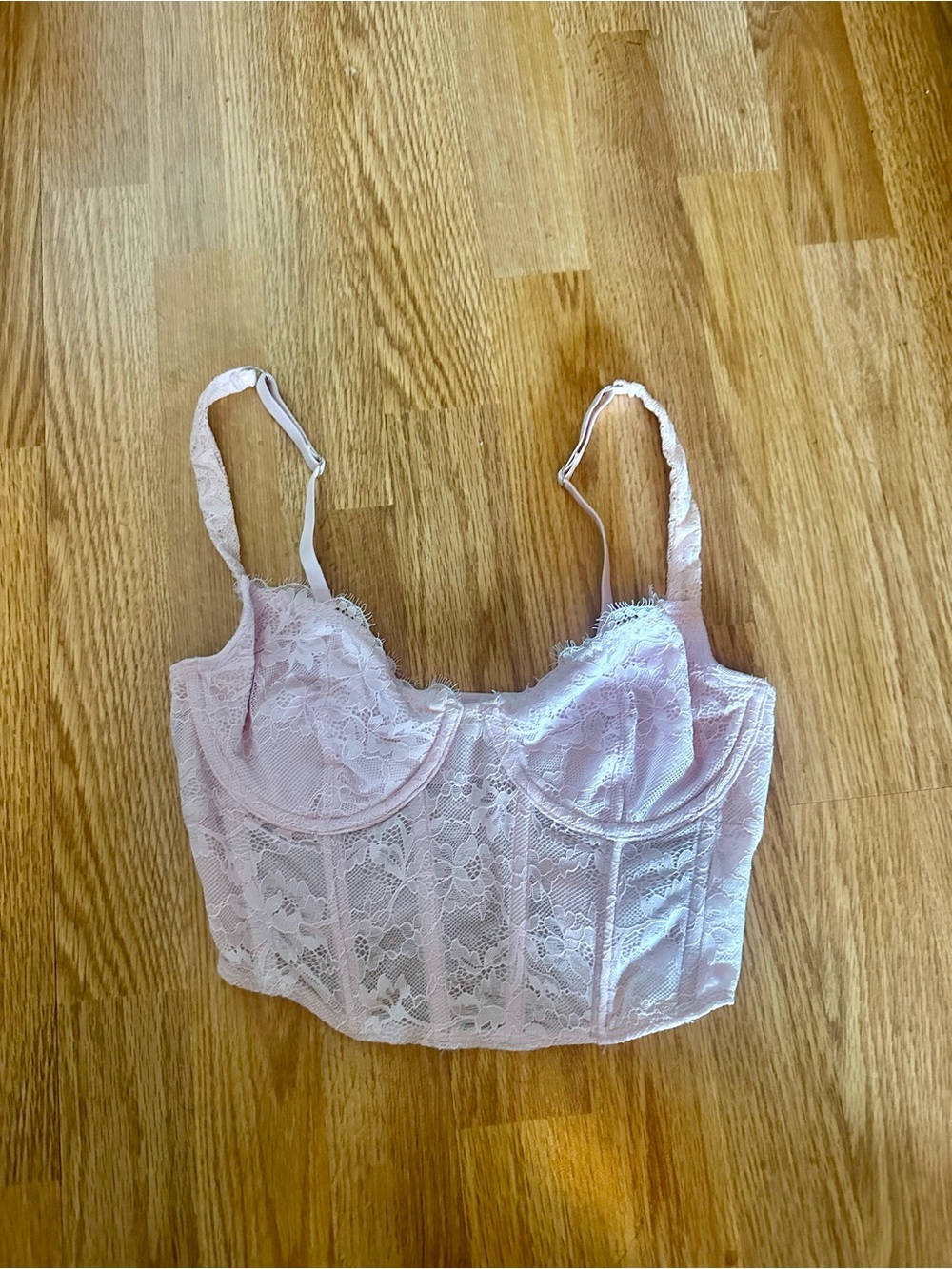 NWT Pink Corset Top
